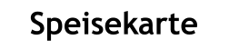 Speisekarte